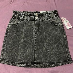 Justice denim skirt